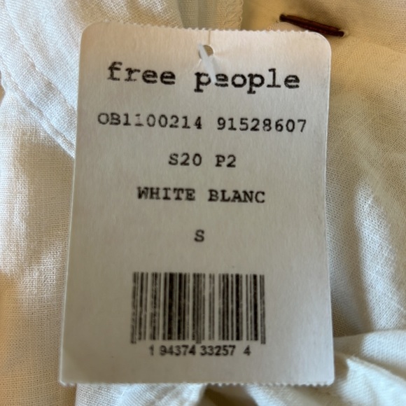 Free People Safari Babe linen top. Size small - Picture 9 of 9